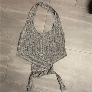 Wrap around halter top